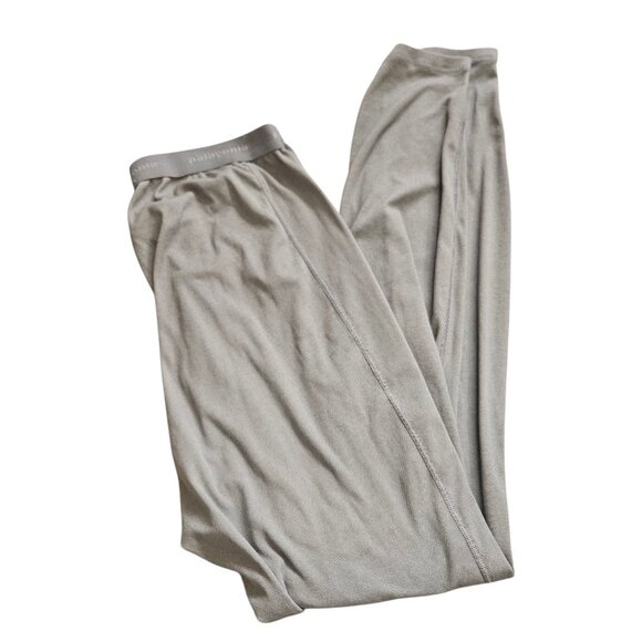 Patagonia Men's Capilene Performance Baselayer SZ Large Gray Leggings USA Ski - Picture 1 of 9